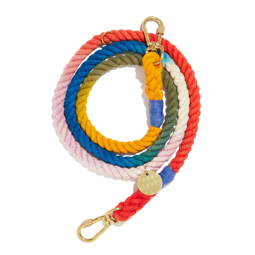 adjustable rope leash - henri