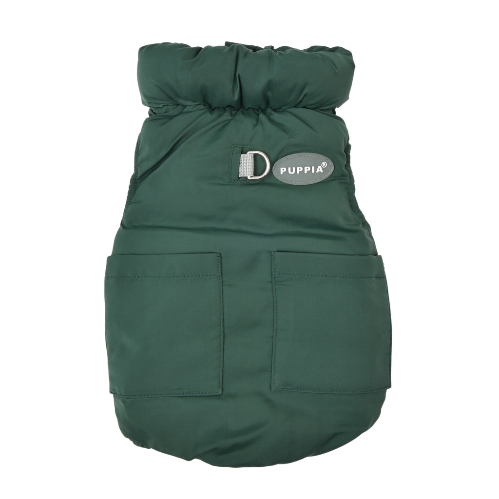 puffer vest jumper - green - few left!