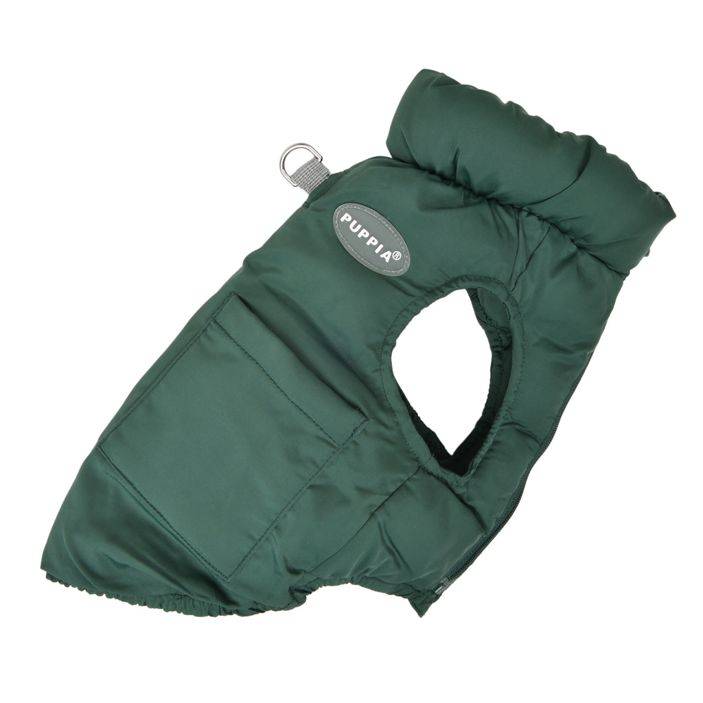 puffer vest jumper - green - few left!