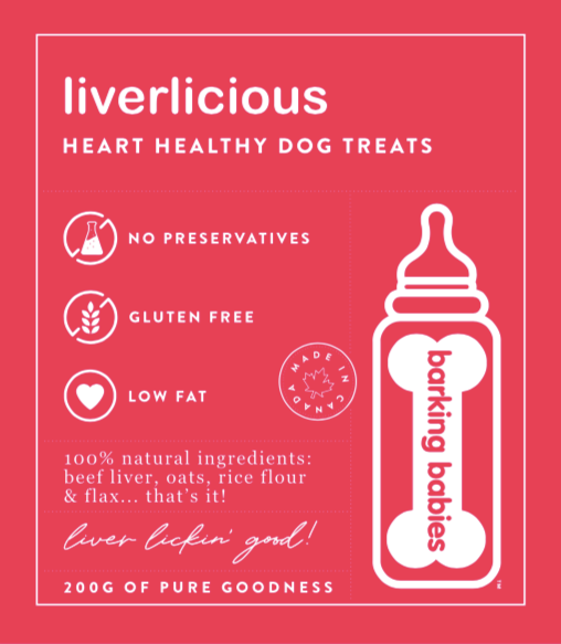 barking babies liverlicious dog beef treats
