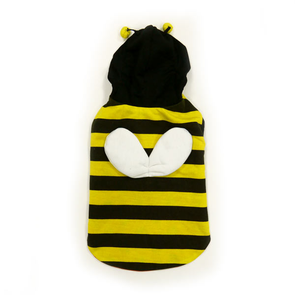 reversible bumble-bee/lady bug costume