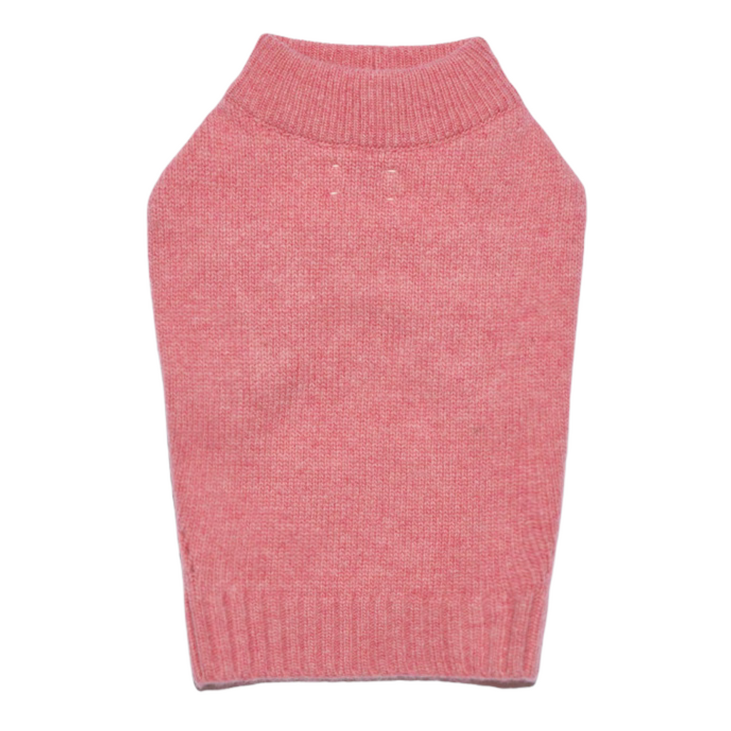lambswool knit sweater - pink - availalbe in large(size 4)!