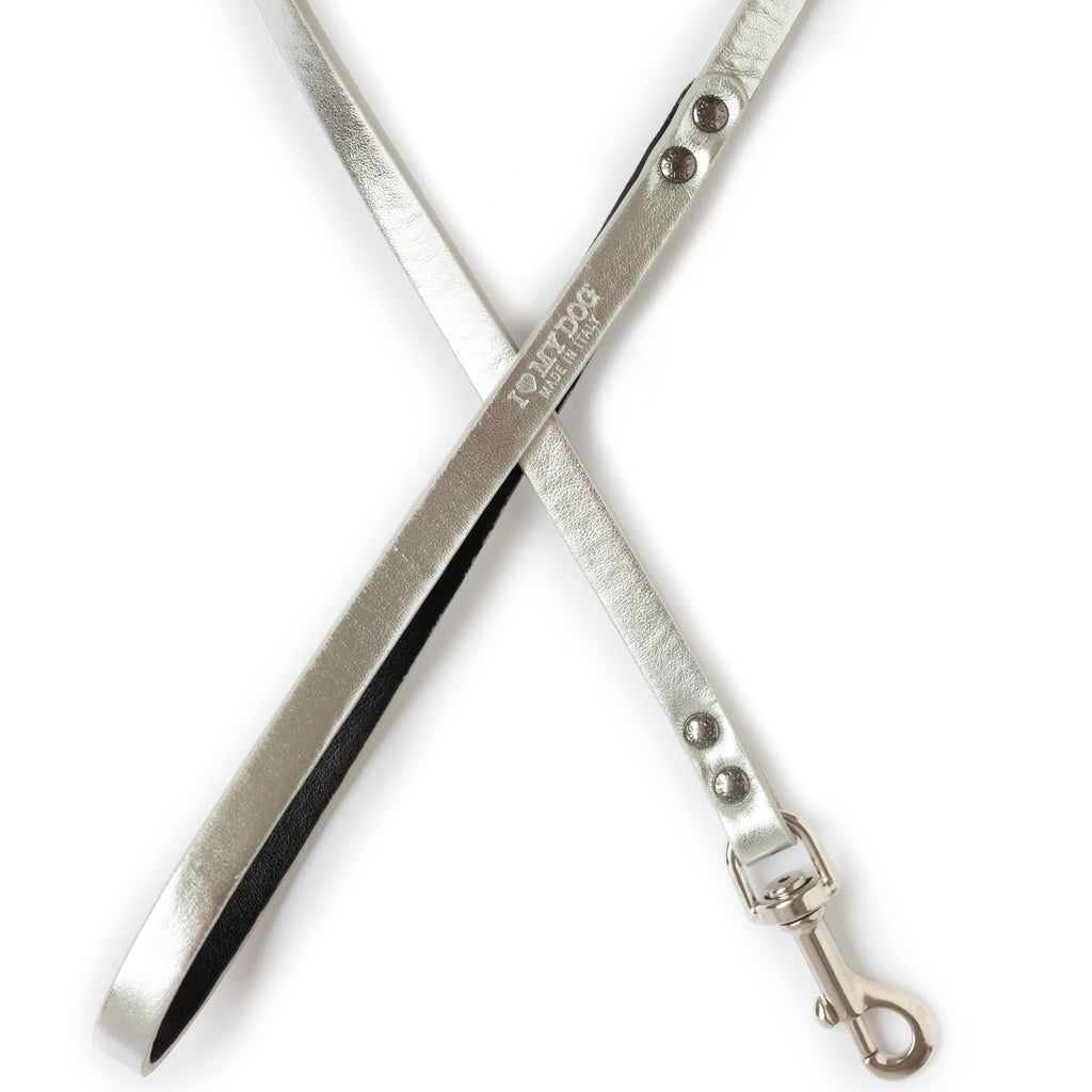 silver fashion leash