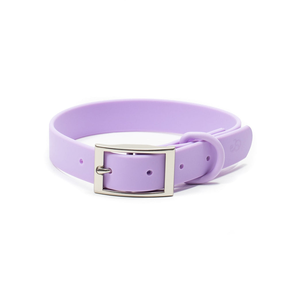 barking buddies waterproof collar - purple