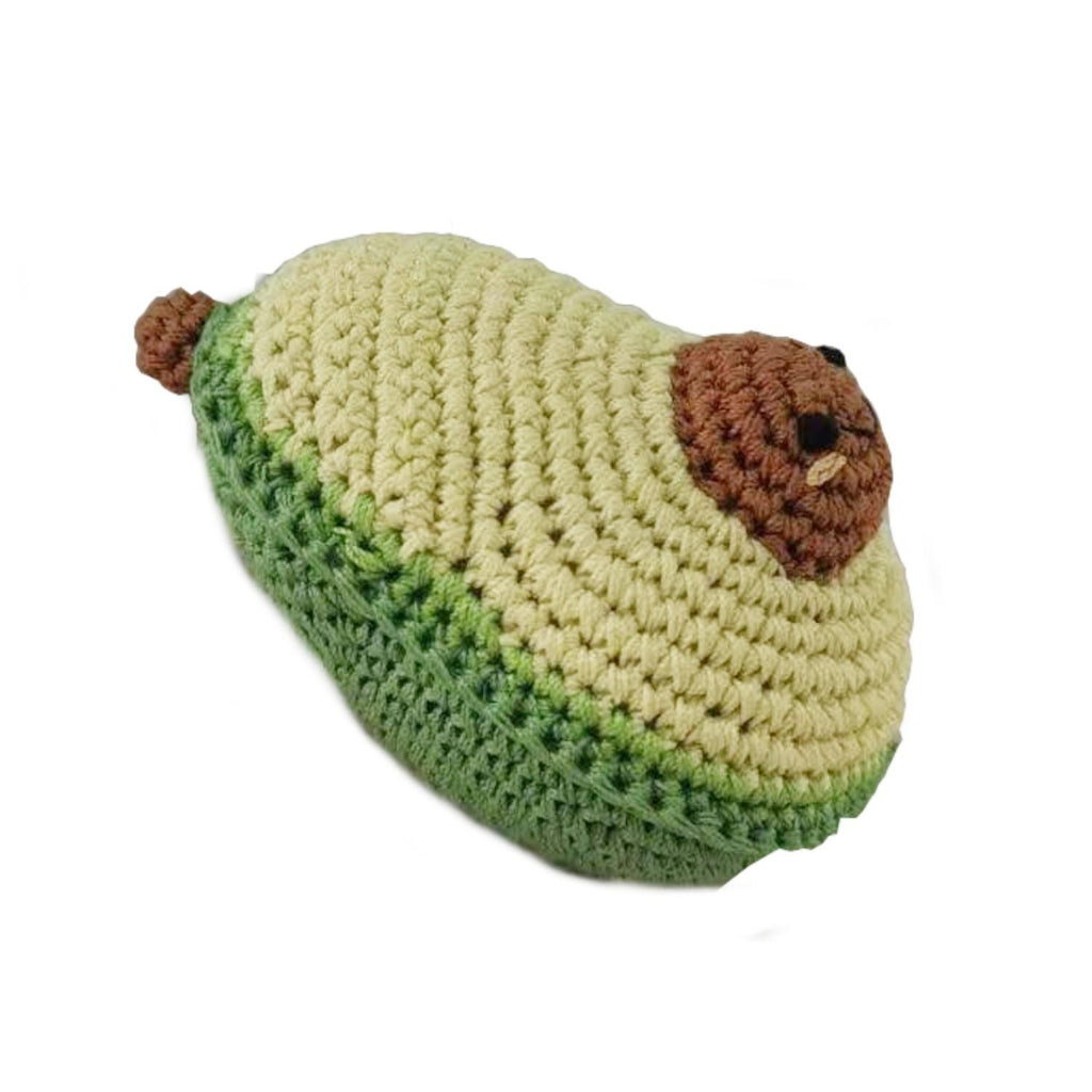 avocado knit toy