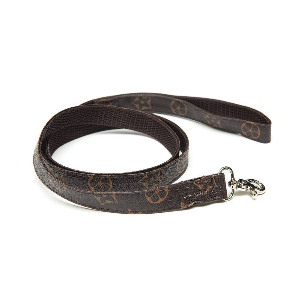 love me harness and leash set - chocolate brown
