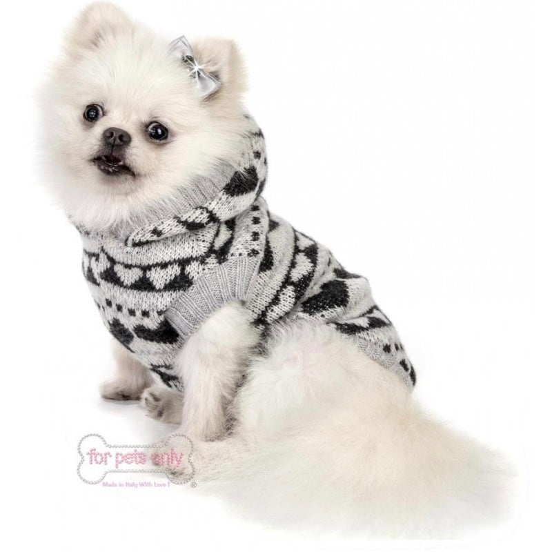 lovely hearts cashmere sweater