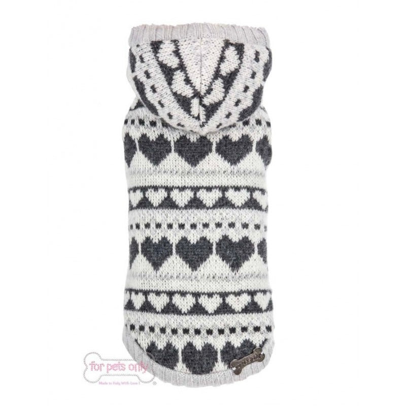 lovely hearts cashmere sweater