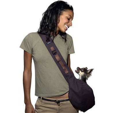 messenger pouch carrier - camo barking babies