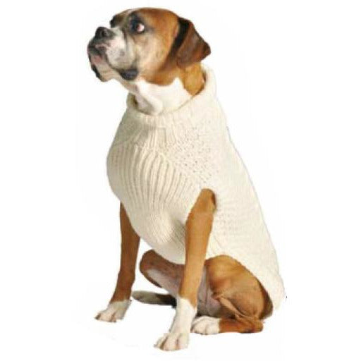natural organic wool cableknit sweater barking babies
