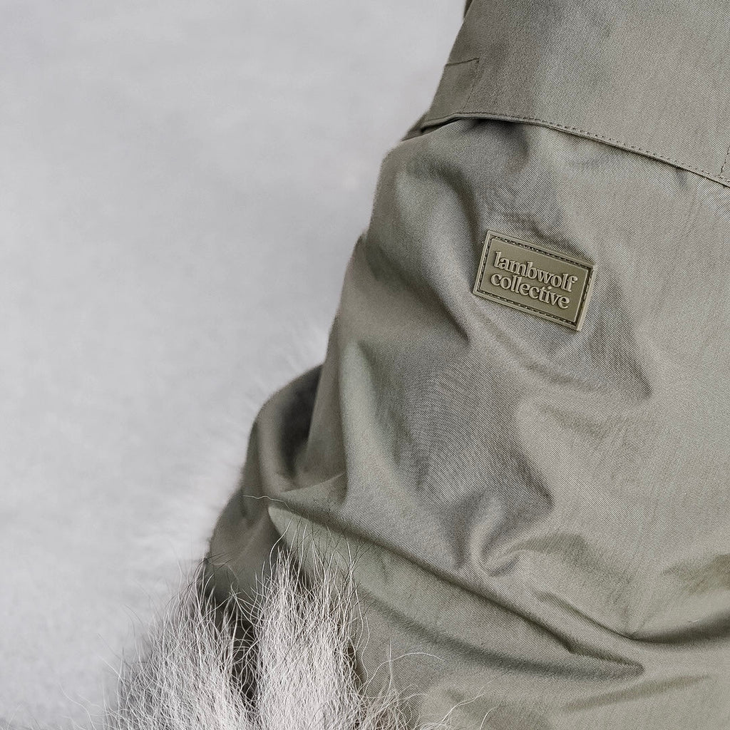 brooklyn rain jacket - fern