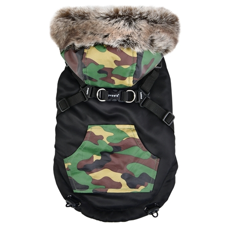 black orson vest with built-in harness