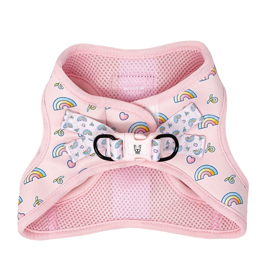 step-in dog harness - over the rainbow 🌈