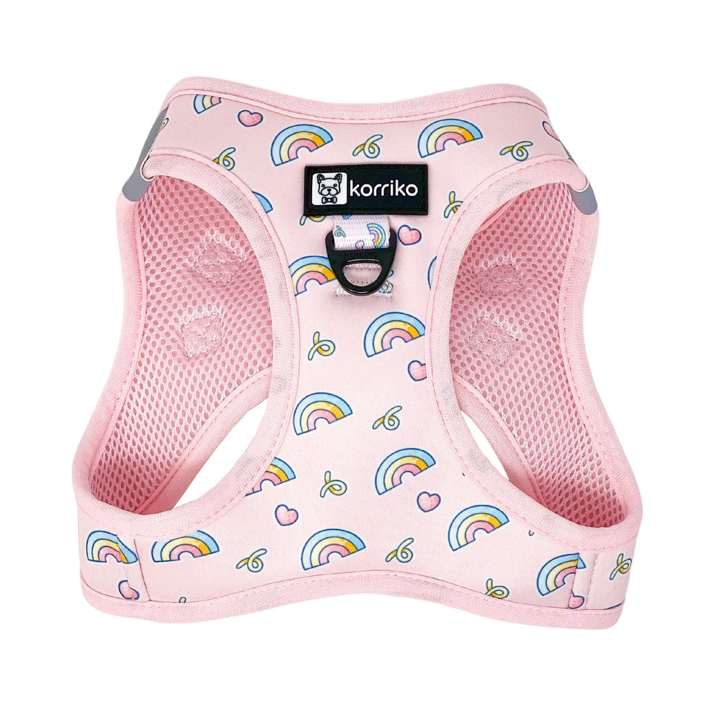 step-in dog harness - over the rainbow 🌈