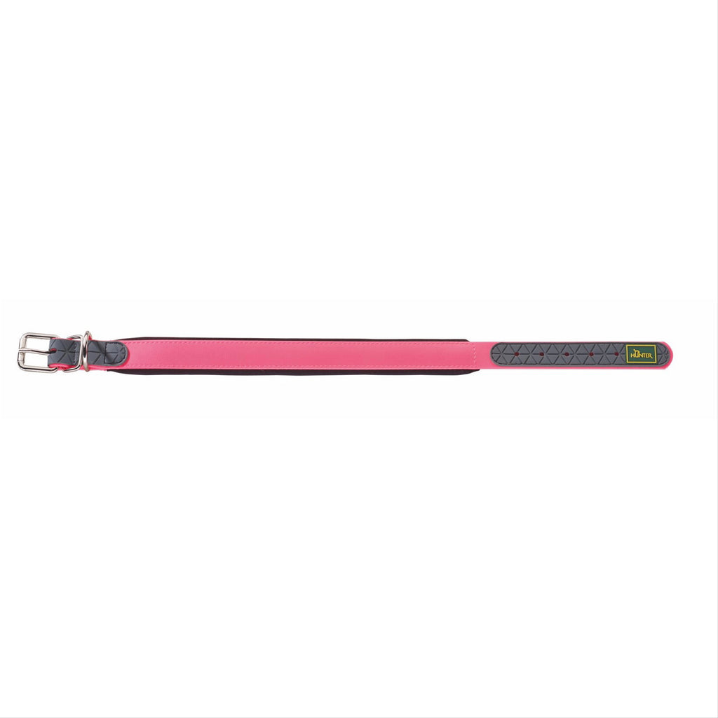 neon padded collar - pink