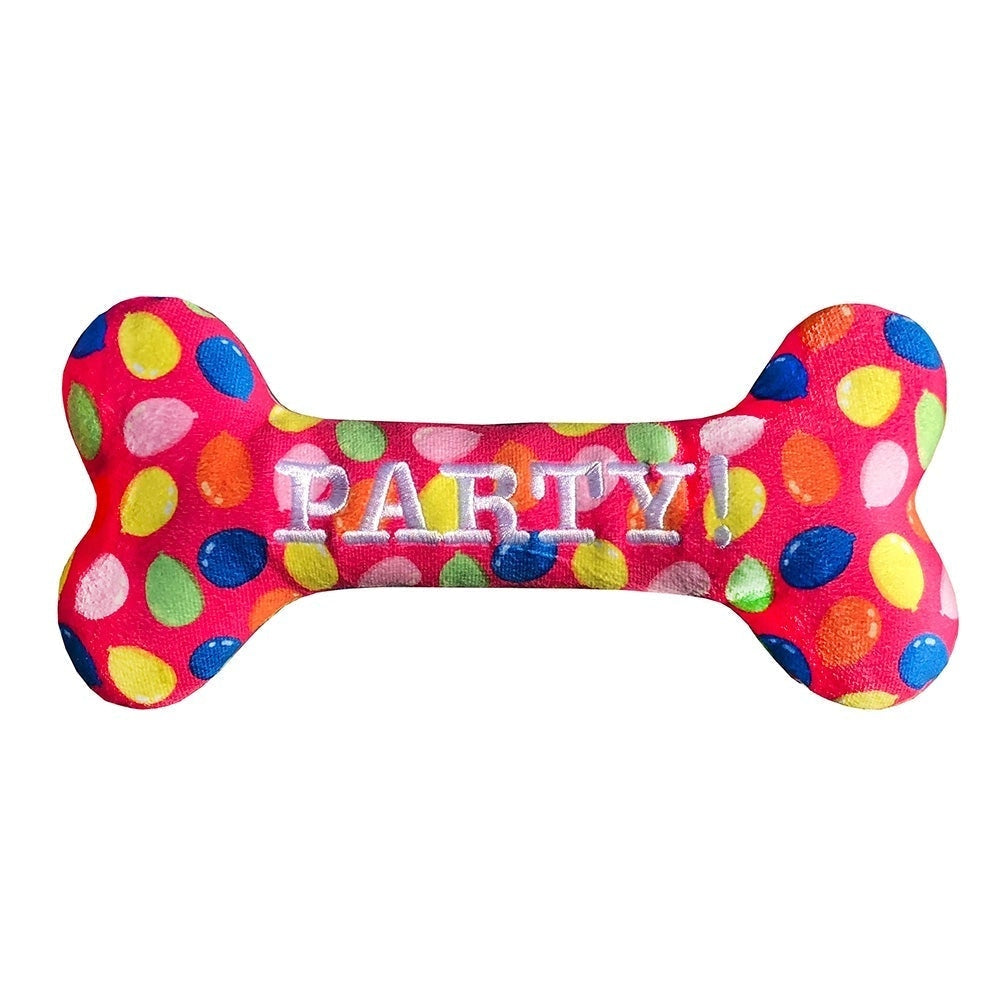party! bone toy - pink