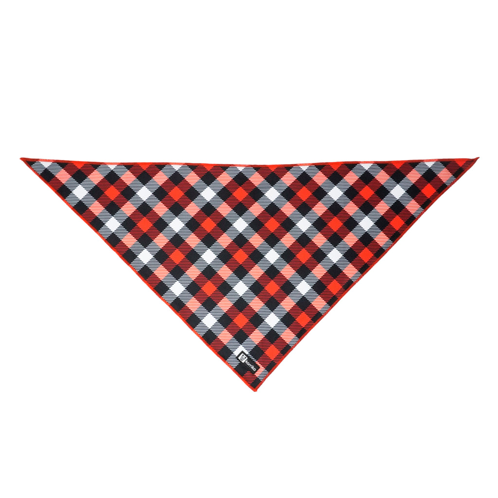 red plaid cooling bandana - last one!