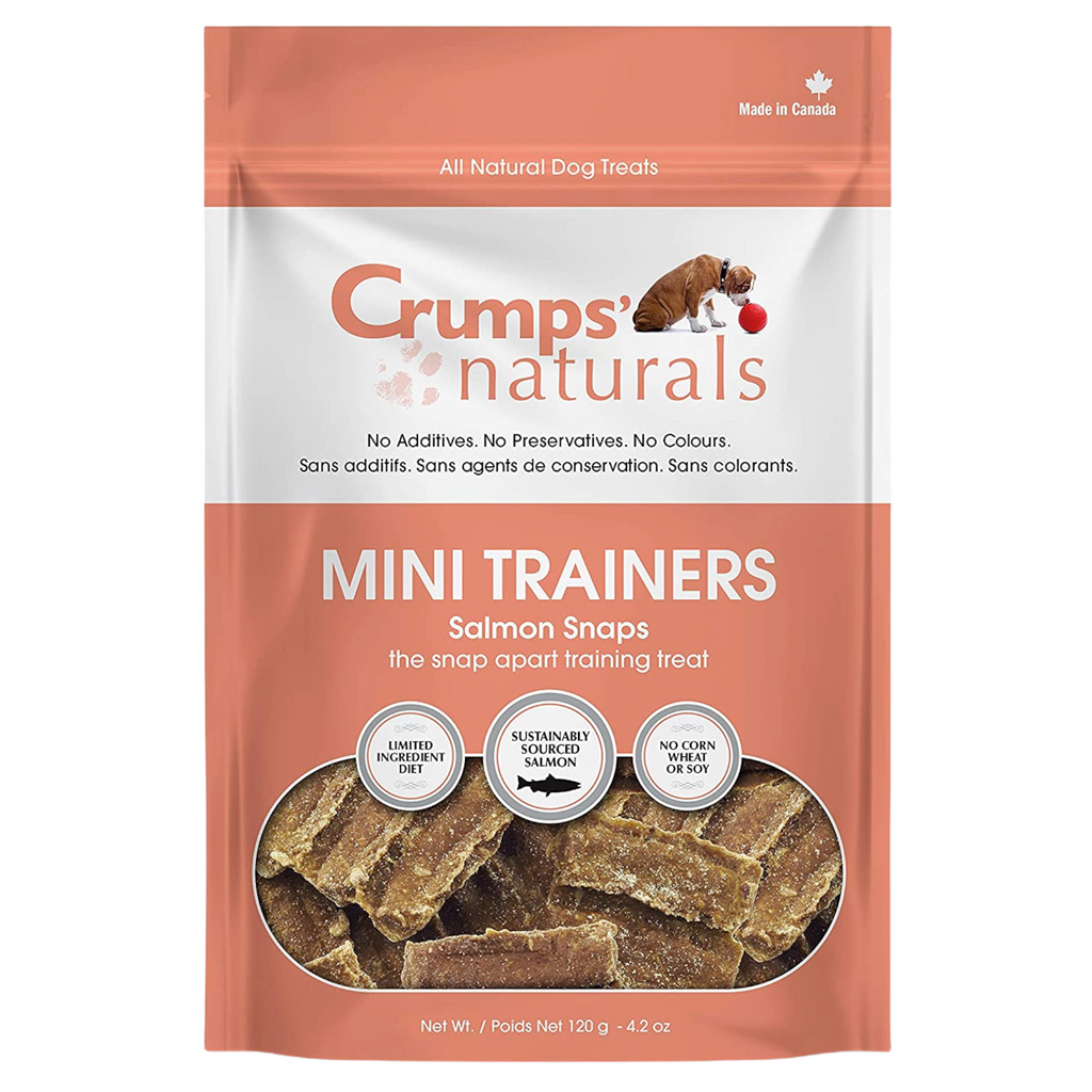 crumps mini trainers - salmon snaps