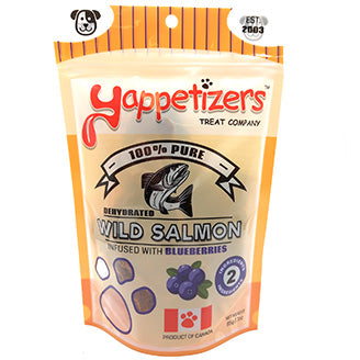 wild salmon with blueberry treats (85g)