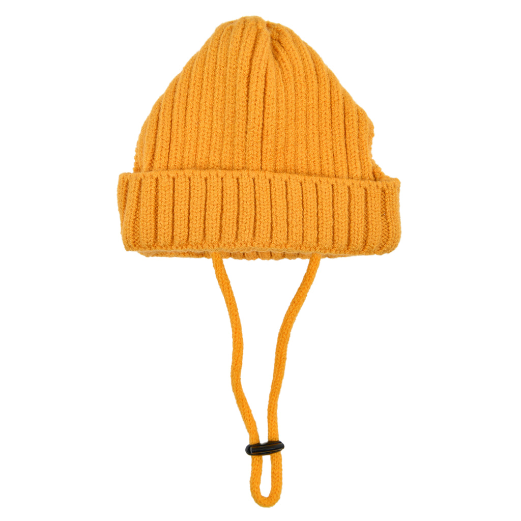 olchi knit hat - mustard - available in small!