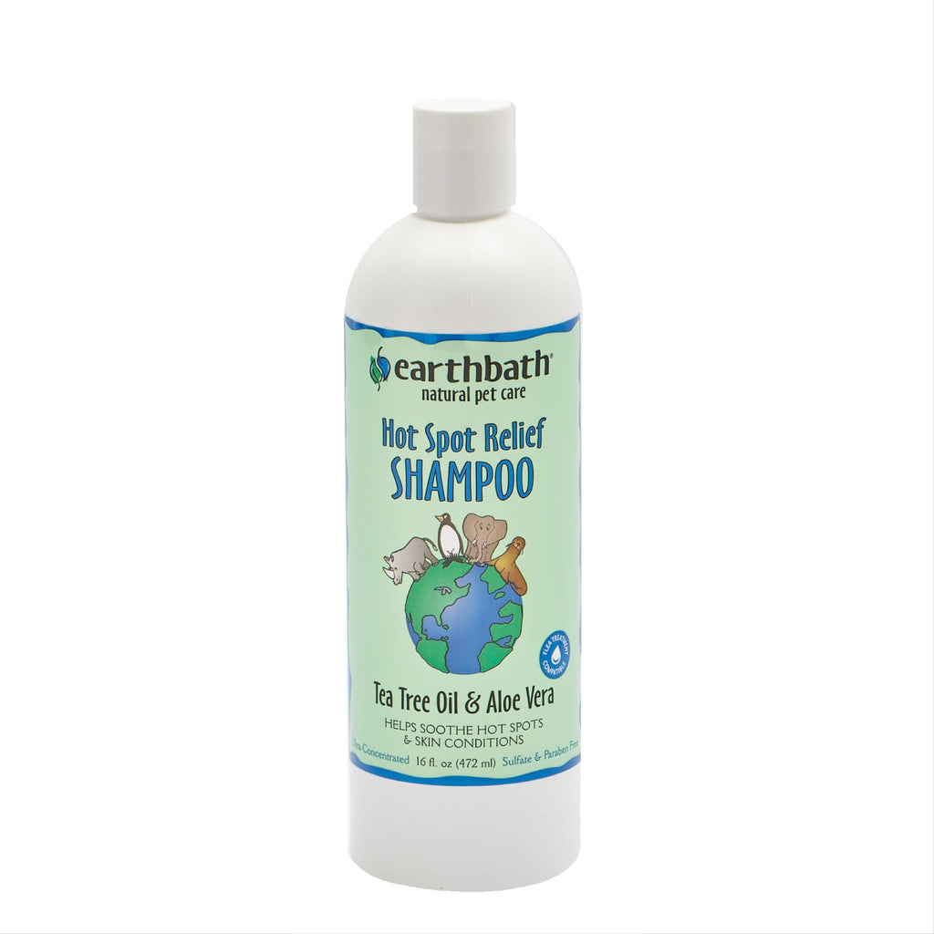 hot spot relief - tea tree oil & aloe vera shampoo