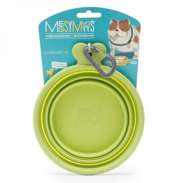 silicone collapsable bowl - 3 colours barking babies