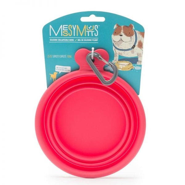 silicone collapsable bowl - 3 colours barking babies