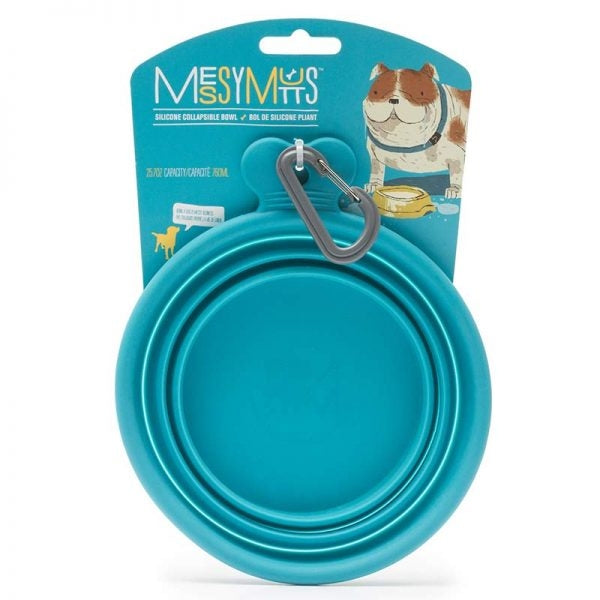 silicone collapsable bowl - 3 colours barking babies
