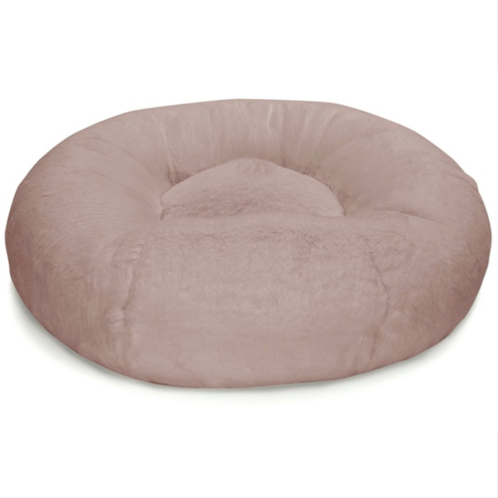 spa dog bed - rosewood