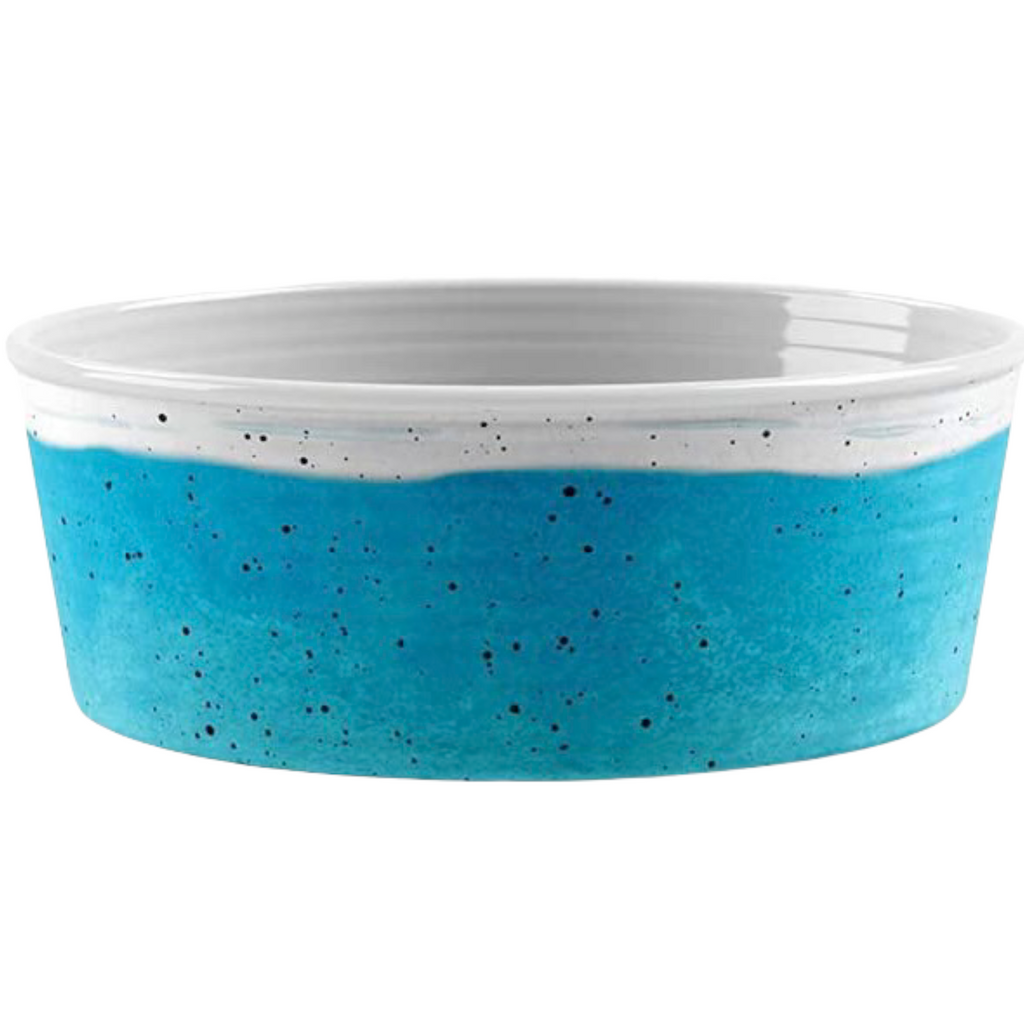 desert wash speckle bowl - blue