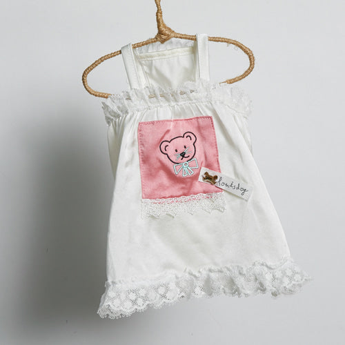 silk teddy ruffle top - available in small!