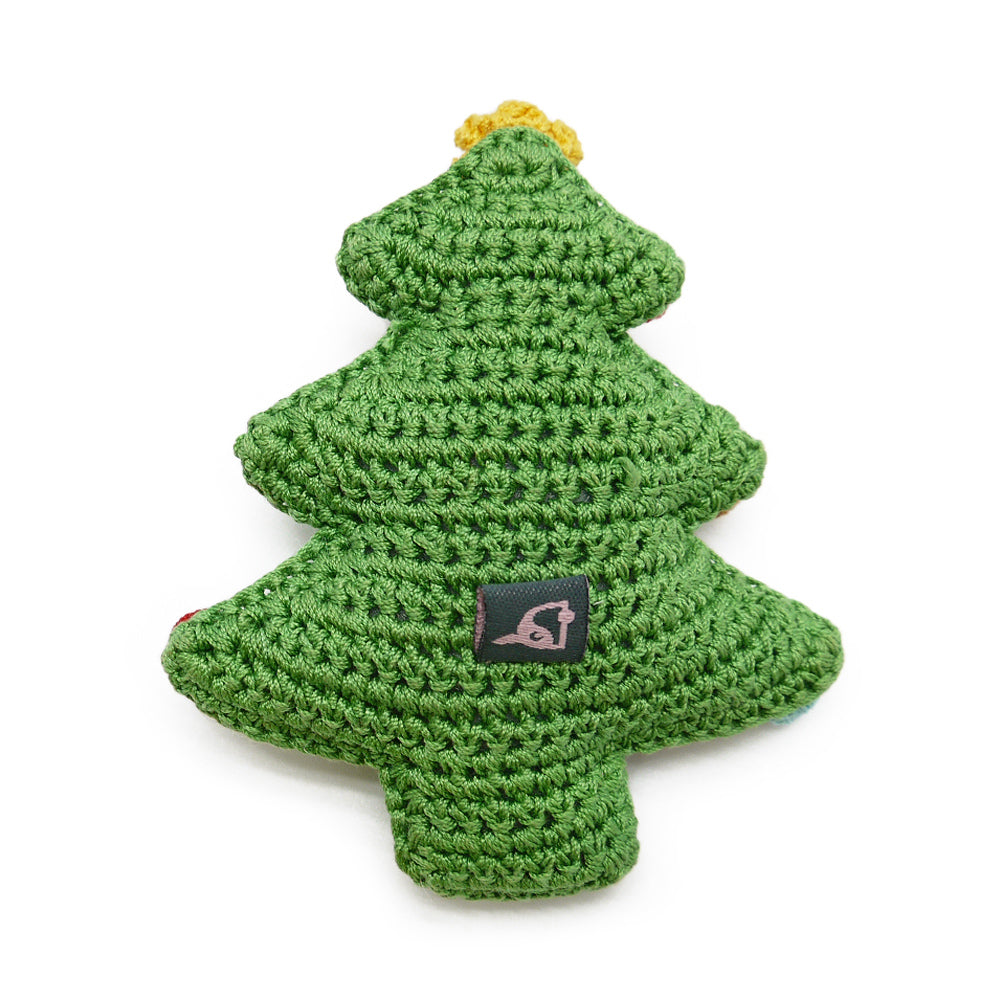 christmas tree crochet toy