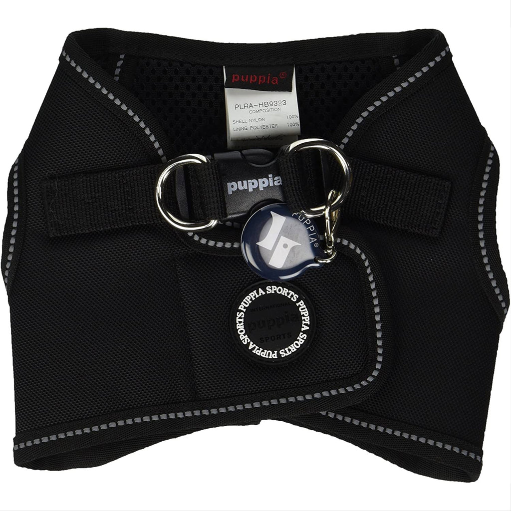 trek harness with reflective trim - black - last one!