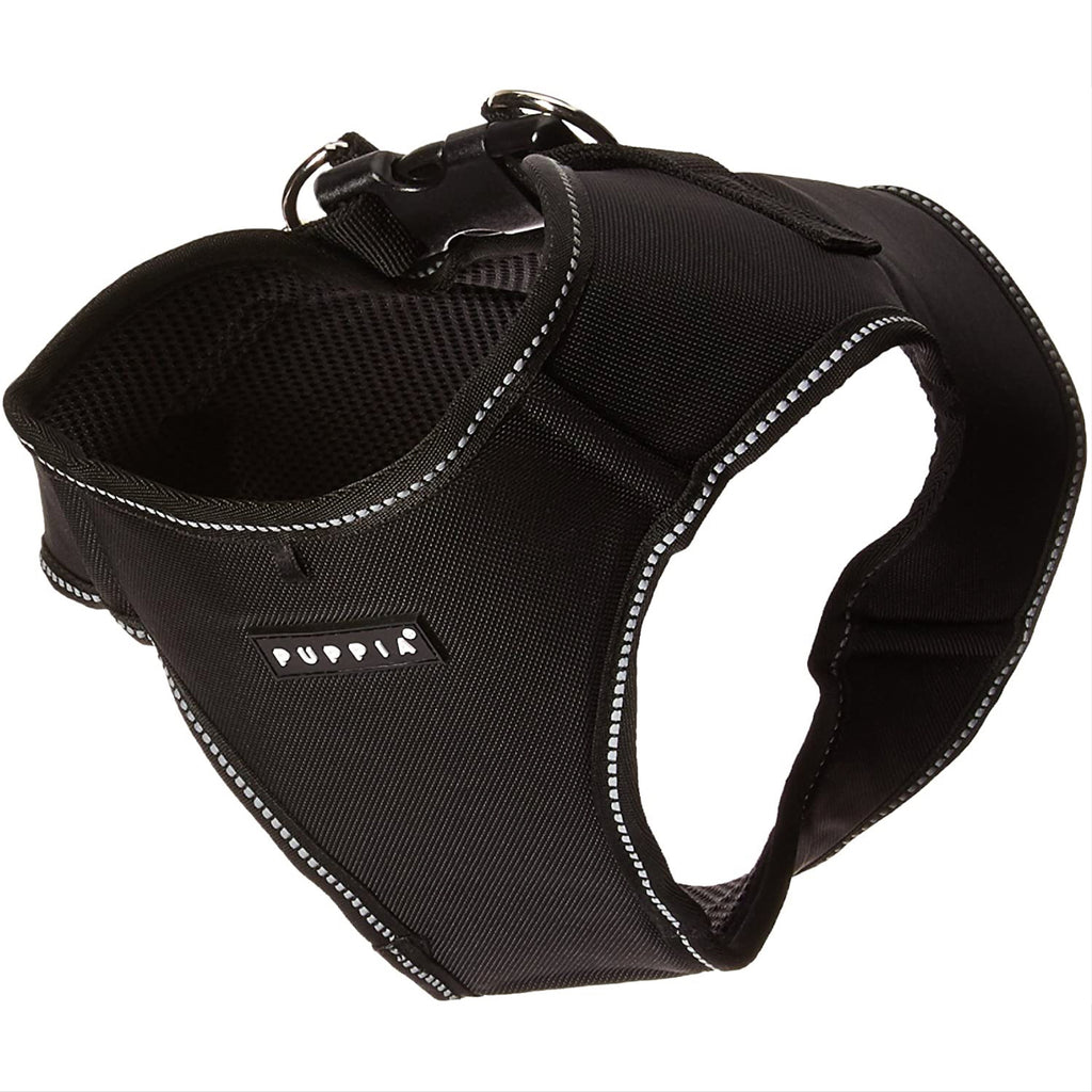 trek harness with reflective trim - black - last one!