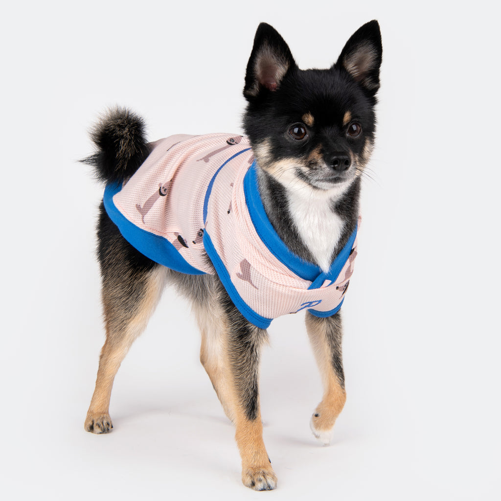 sammy hoodie - pink - last one!