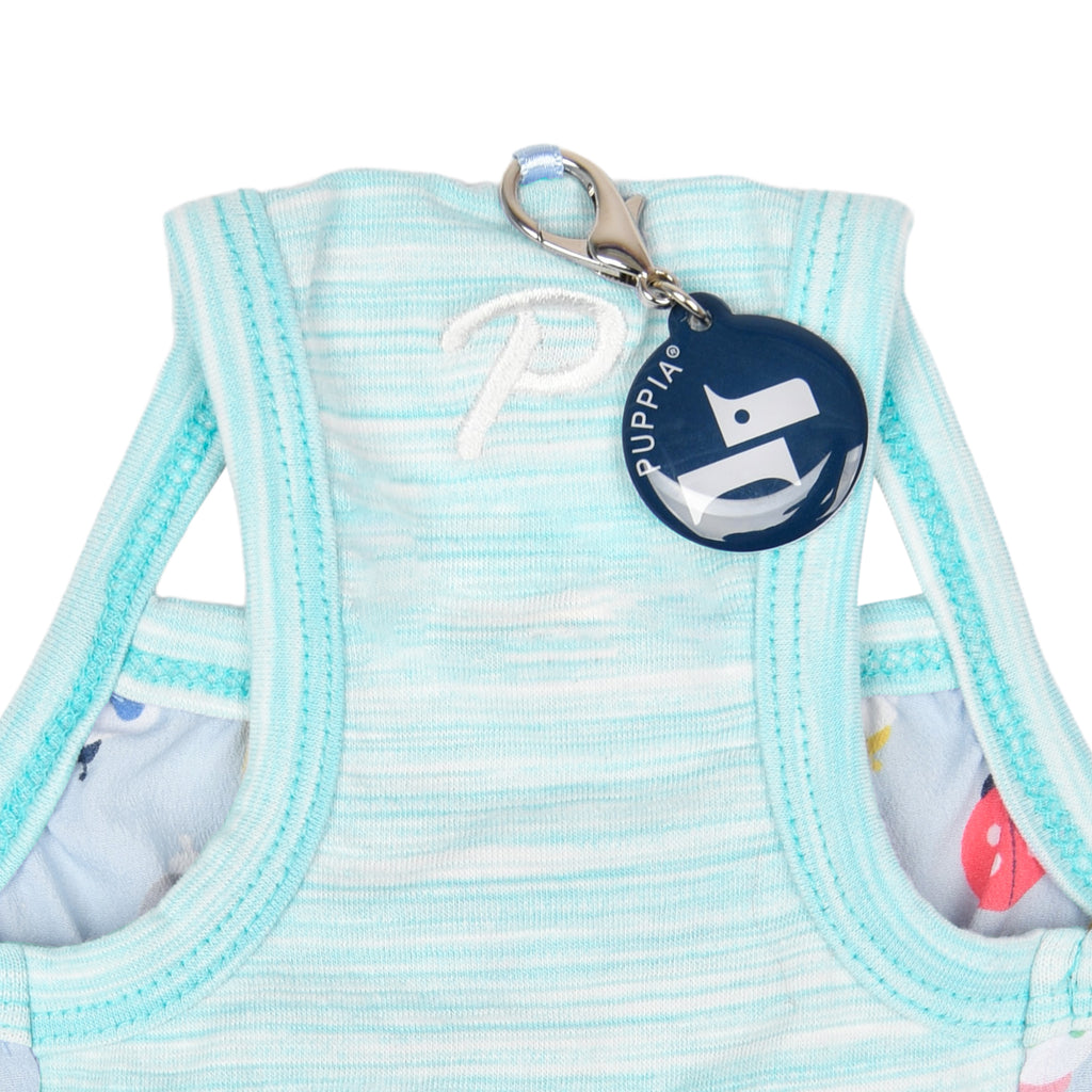 lady beetle tank - baby blue