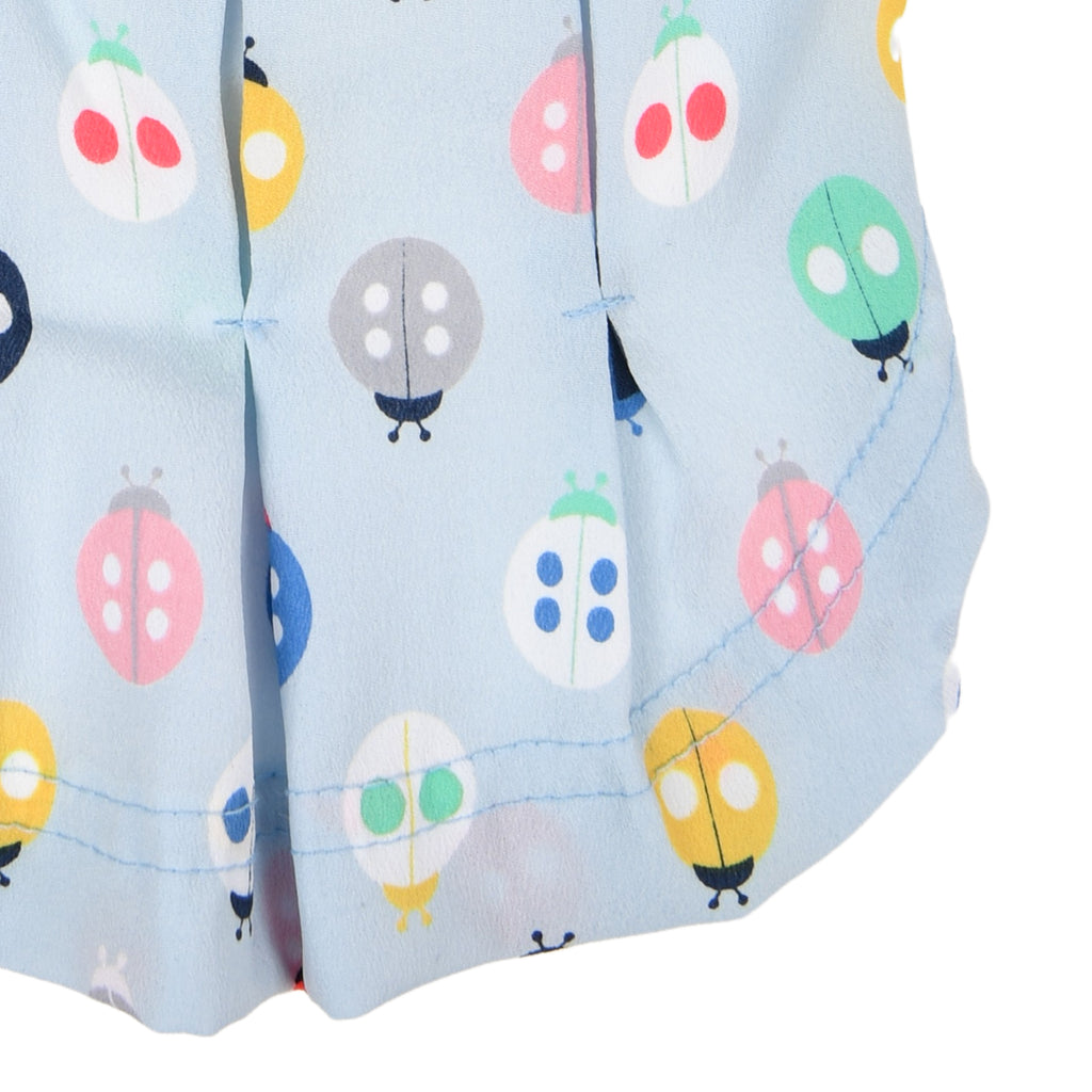 lady beetle tank - baby blue