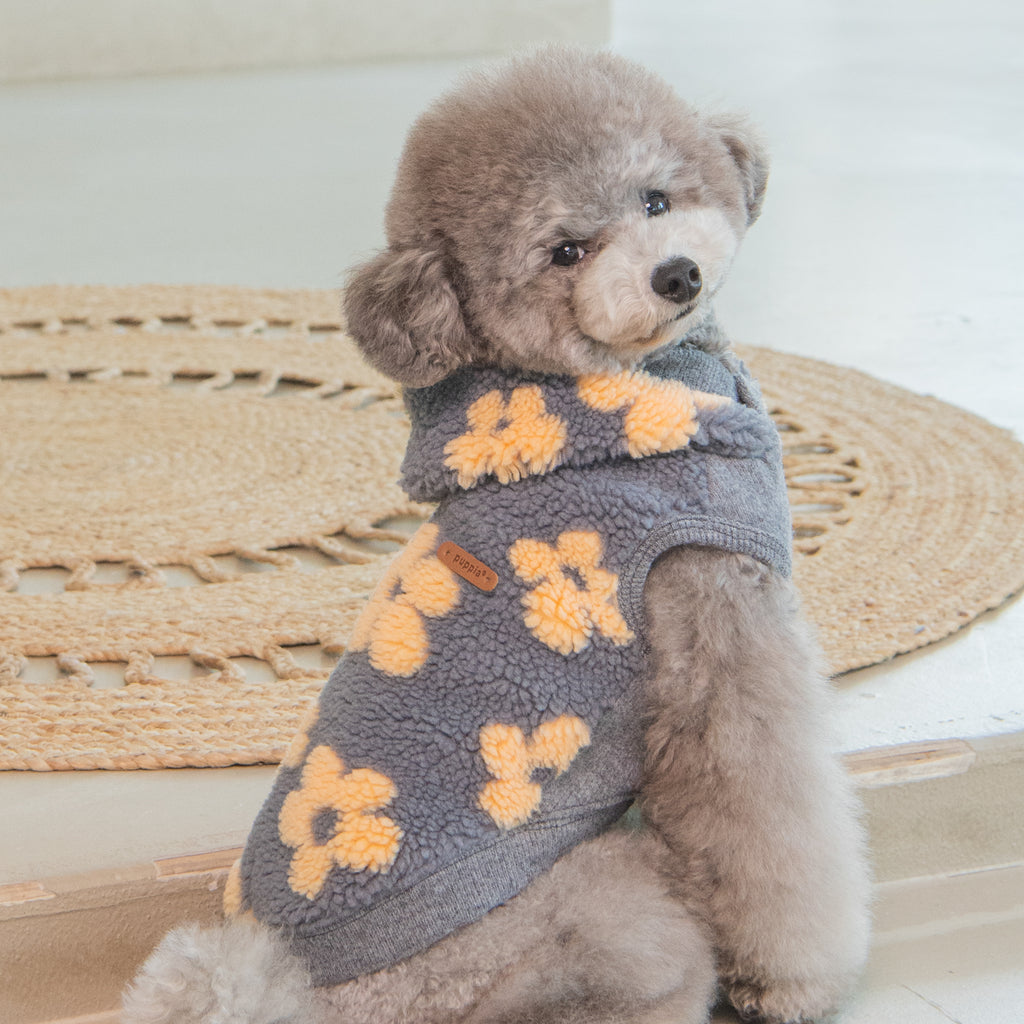 ren fleece hoodie - beige - available in small!