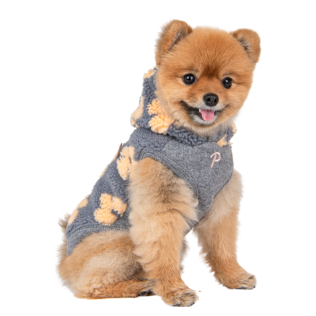 ren fleece hoodie - beige - available in small!