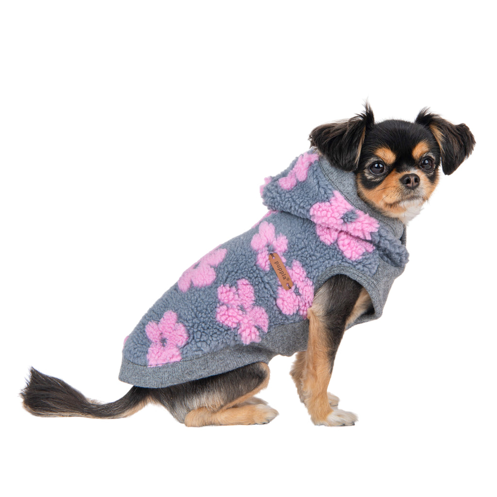ren fleece hoodie - pink - last one!