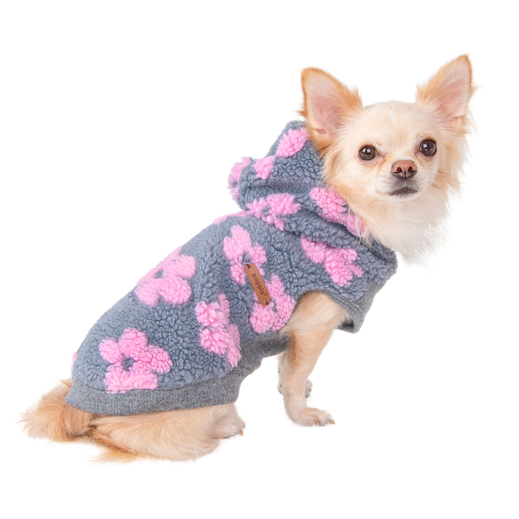 ren fleece hoodie - pink - last one!