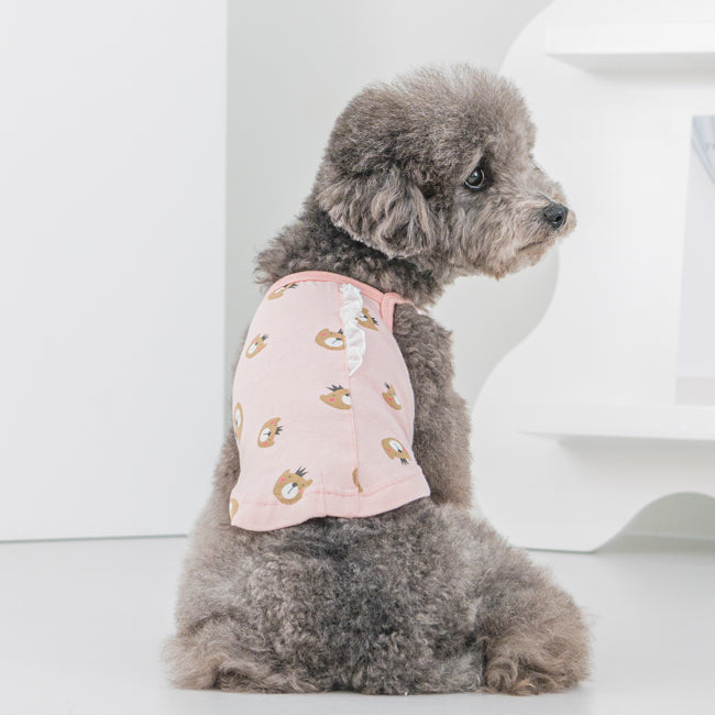 orsoylan teddy bear top - pink