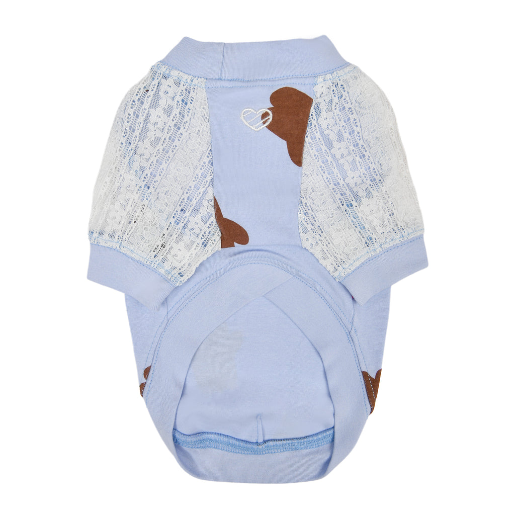 millie bear tee - blue