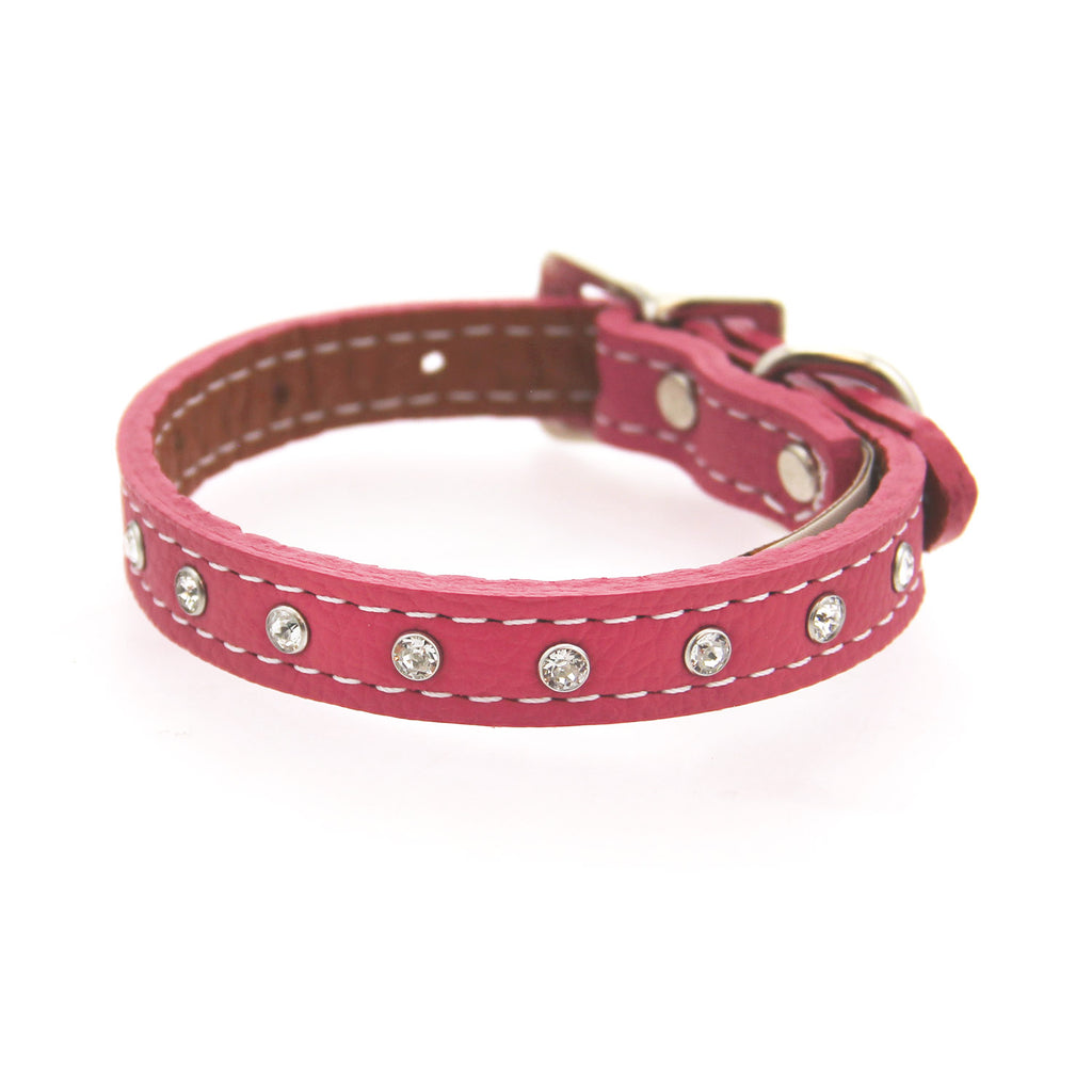 Swarovski tuscan crystallized collars - pink