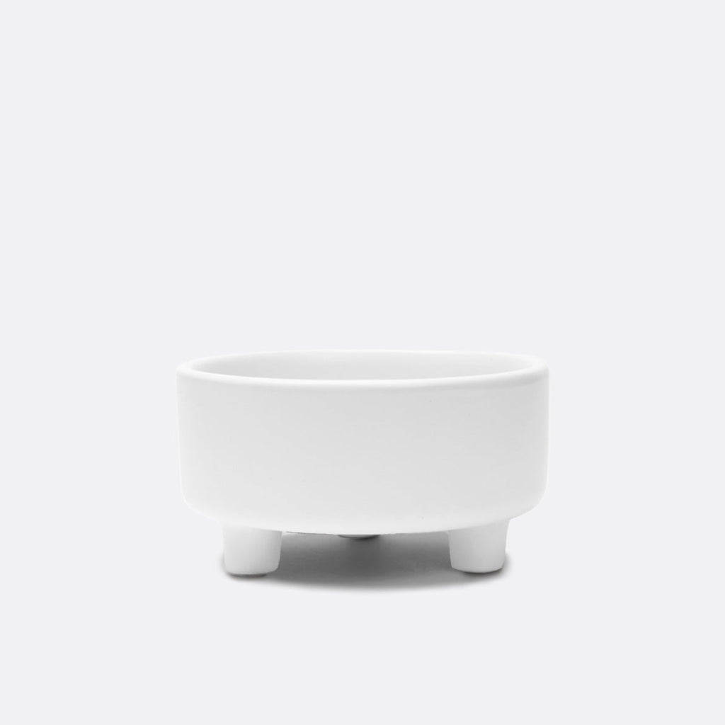 uplift ceramic dog bowl - white