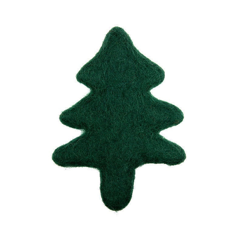 wooly xmas tree toy